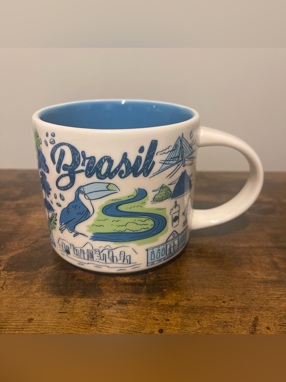 Starbucks Mug Been There Brasil Series Brazil 14oz Ceramic Coffee Cup 2019